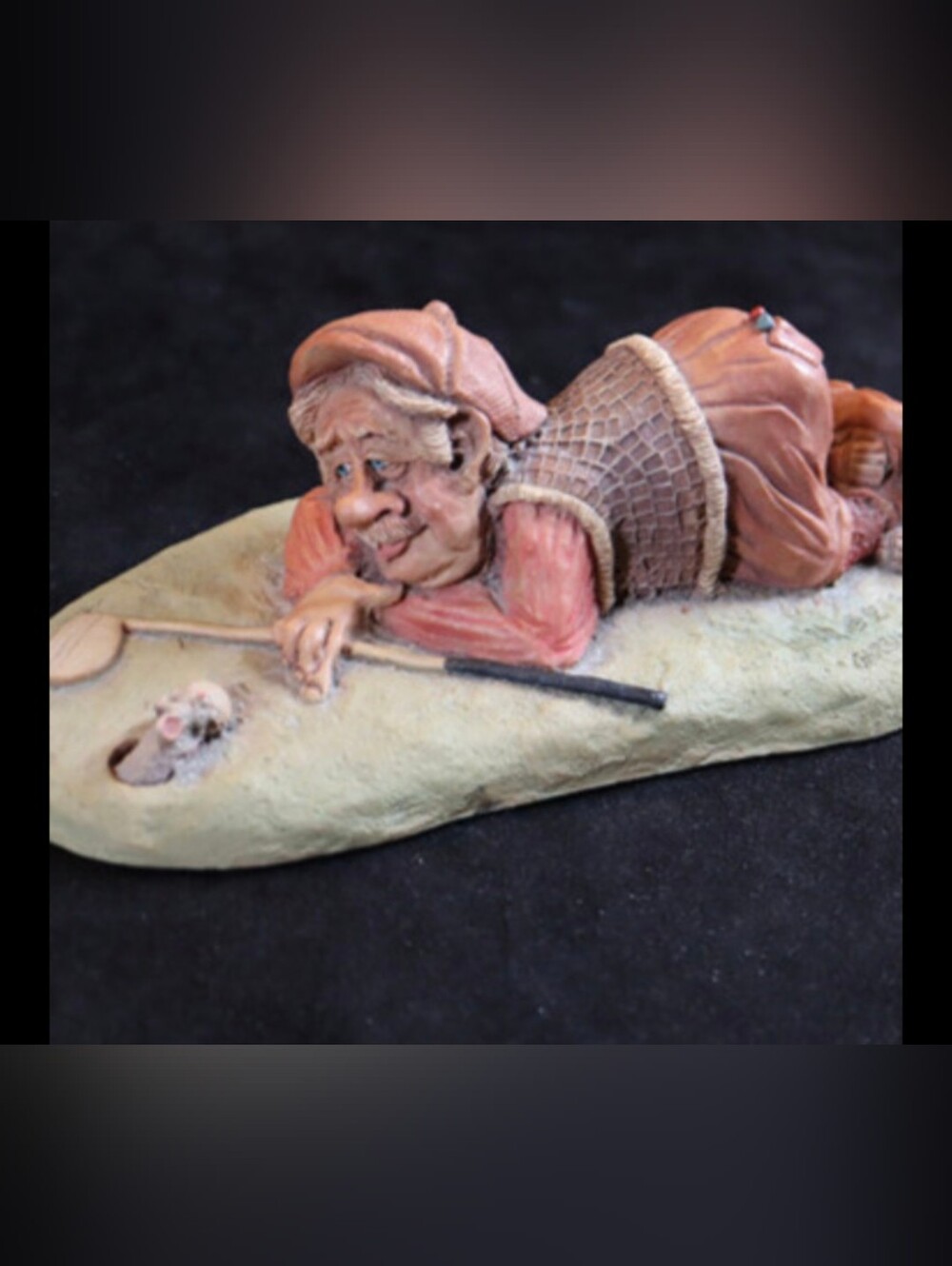 Vintage D&D Studios Frumps w/ “Garth & Gaf” Golf Figurine 1992